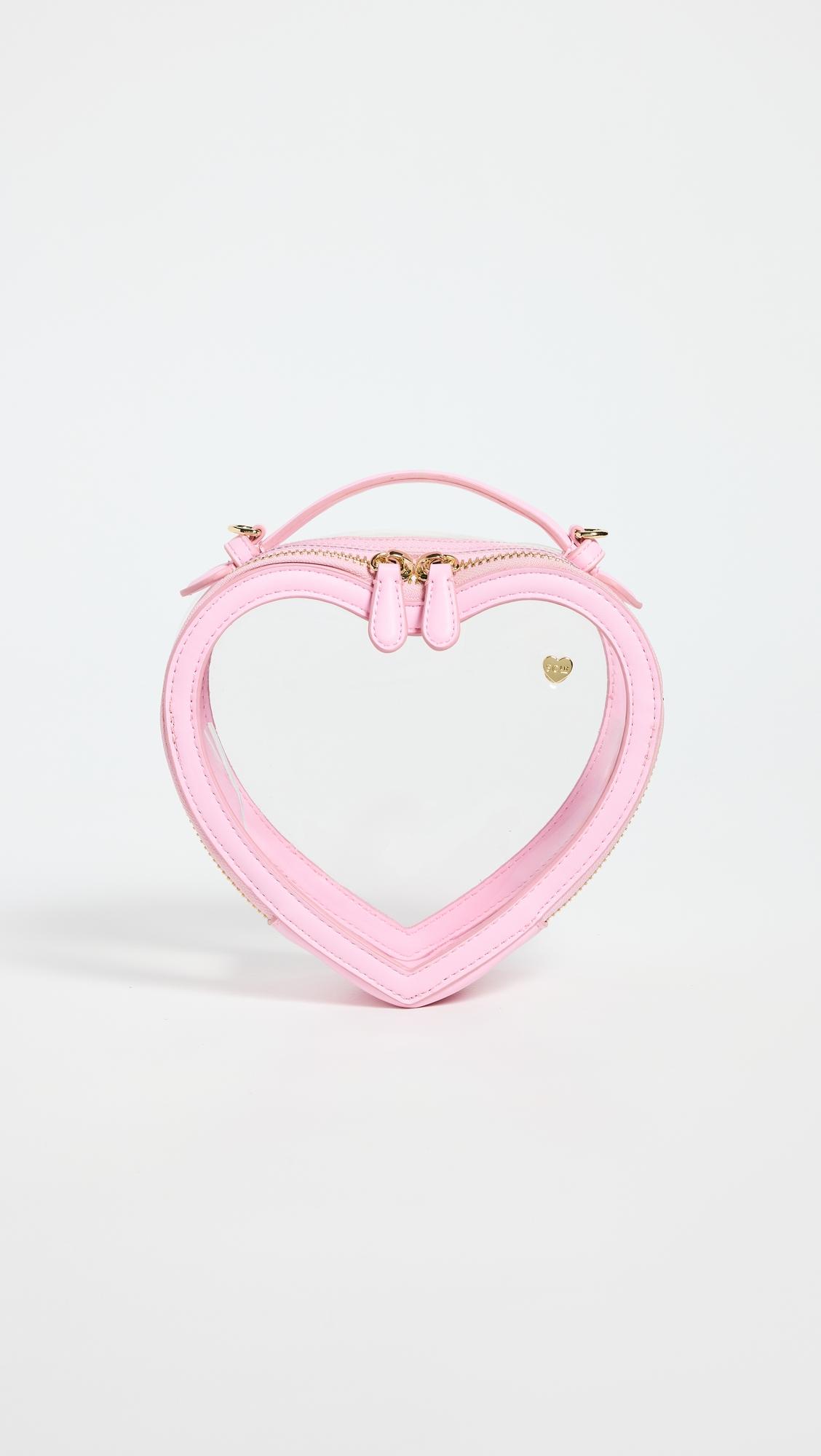 Clear Heart Crossbody by STONEY CLOVER LANE