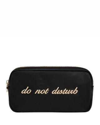 Do Not Disturb Embroidered Small Pouch by STONEY CLOVER LANE