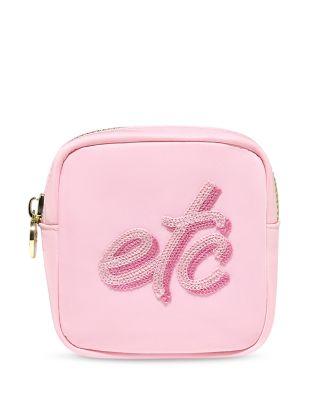 Etc Embroidered Mini Pouch by STONEY CLOVER LANE