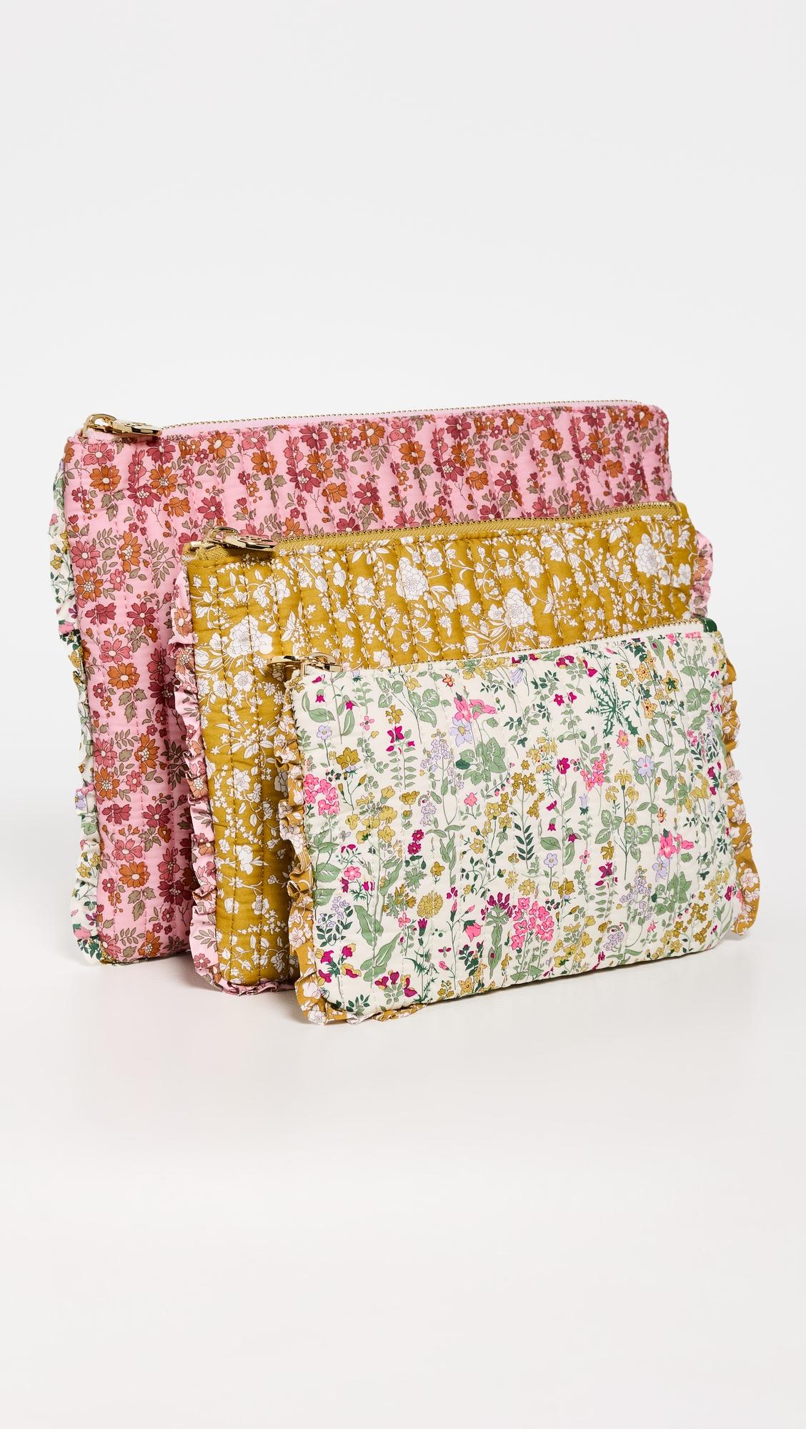 Flat Pouch Set by STONEY CLOVER LANE
