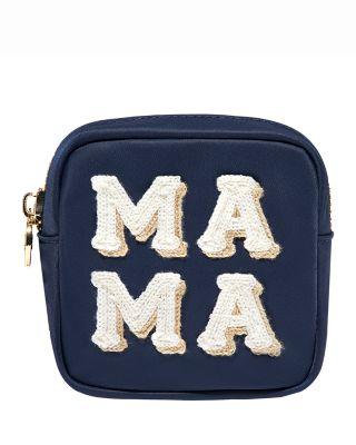 Mama Embroidered Mini Pouch by STONEY CLOVER LANE