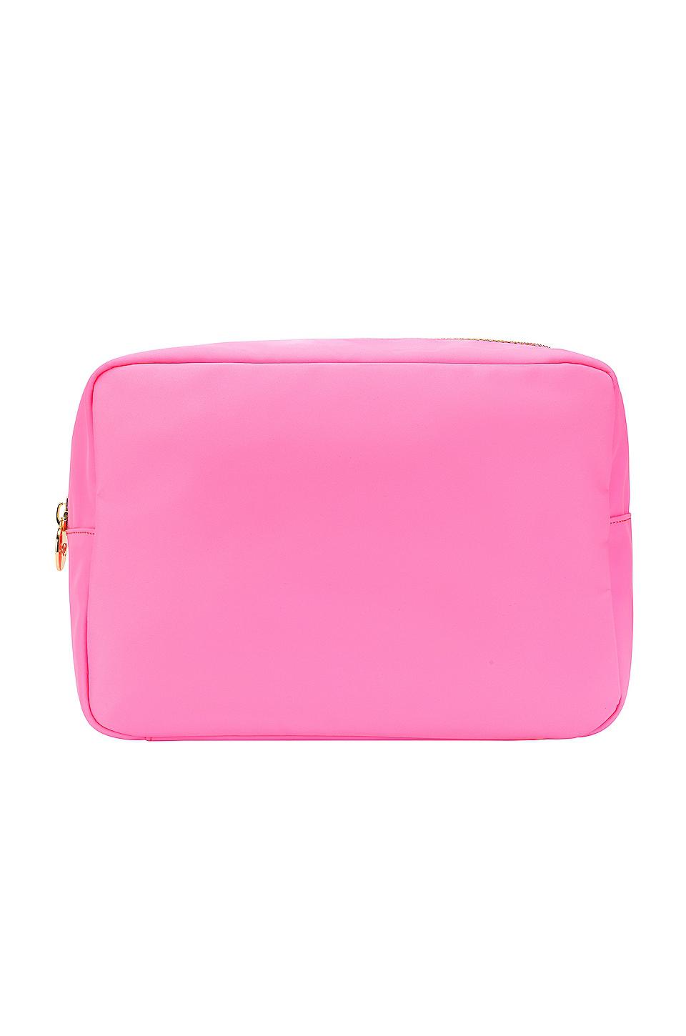 Stoney Clover Lane Classic Large Pouch in Bubble Gum by STONEY CLOVER LANE