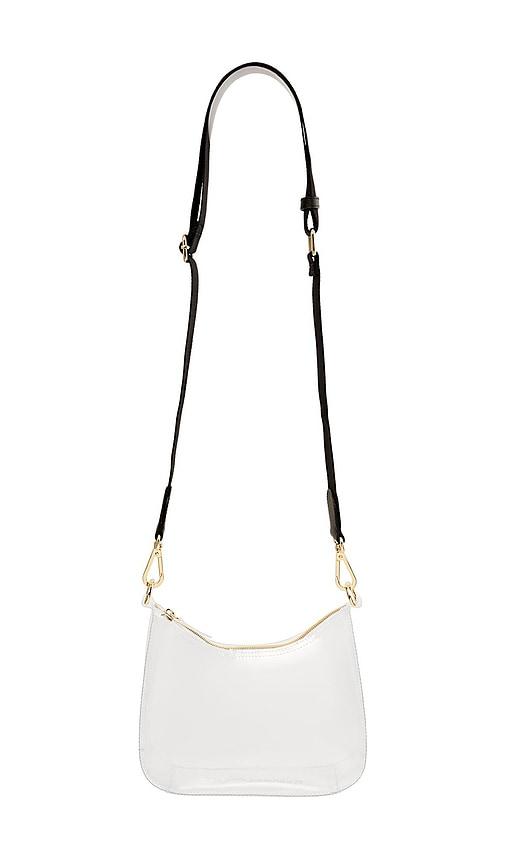 Stoney Clover Lane Clear Curved Crossbody Bag in Black by STONEY CLOVER LANE