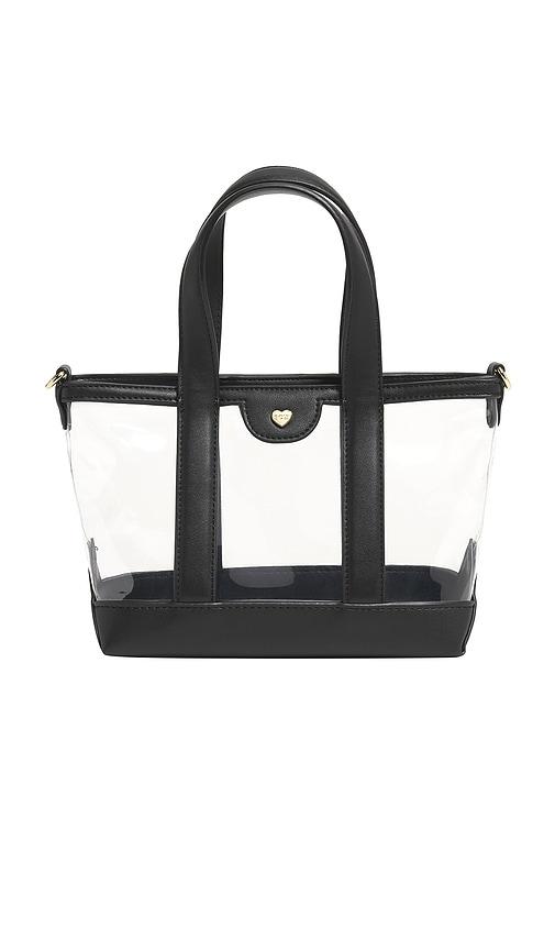 Stoney Clover Lane Clear Mini Tote in Black by STONEY CLOVER LANE