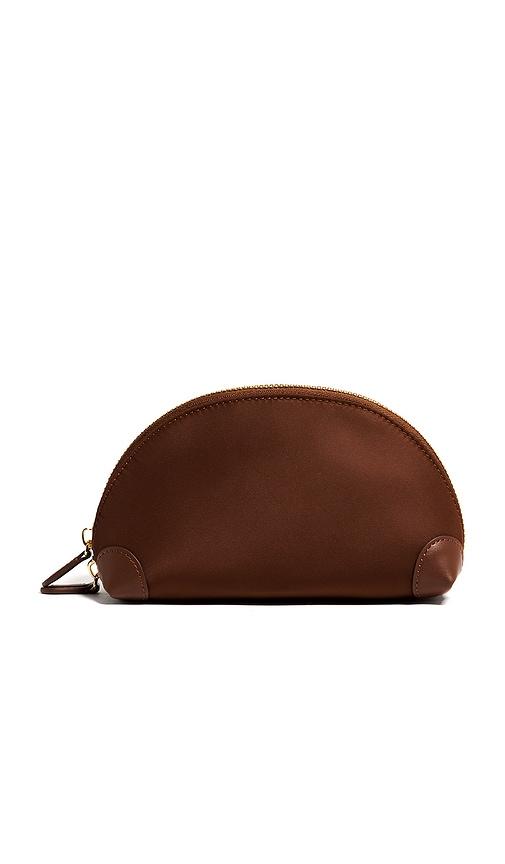 Stoney Clover Lane Curved Mini Pouch in Espresso by STONEY CLOVER LANE