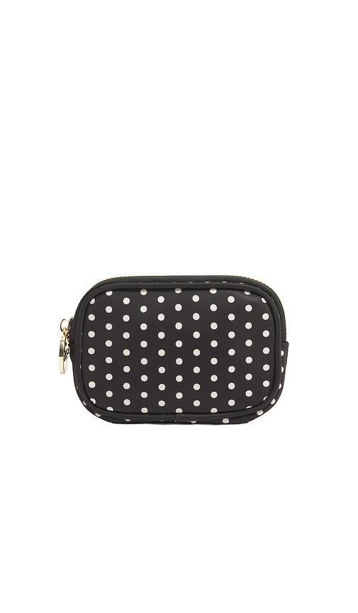 Stoney Clover Lane Micro Pouch in Small Dot Black by STONEY CLOVER LANE