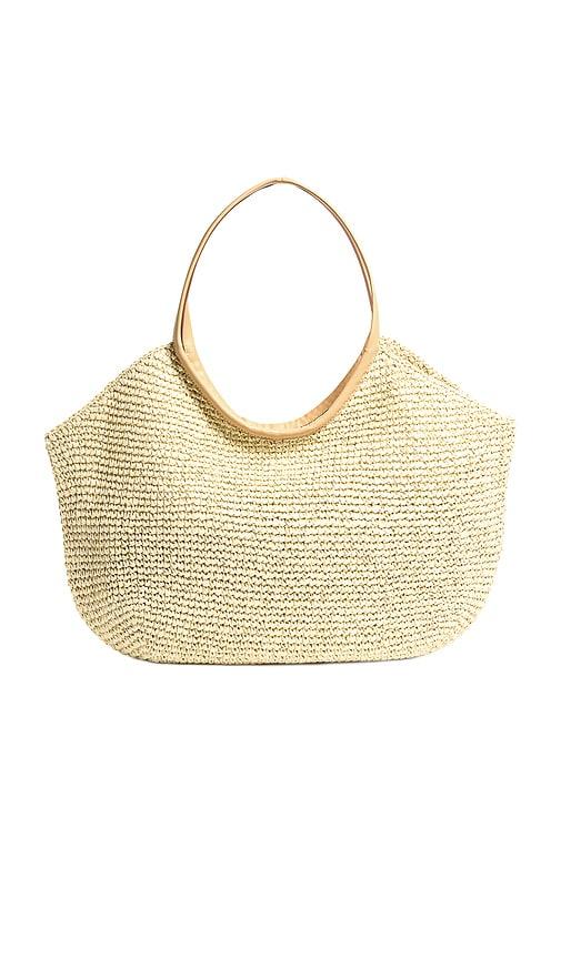 Stoney Clover Lane Scoop Tote in Natural by STONEY CLOVER LANE