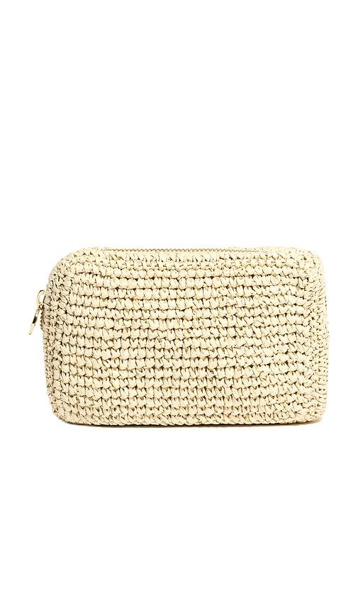 Stoney Clover Lane Small Pouch in Natural by STONEY CLOVER LANE