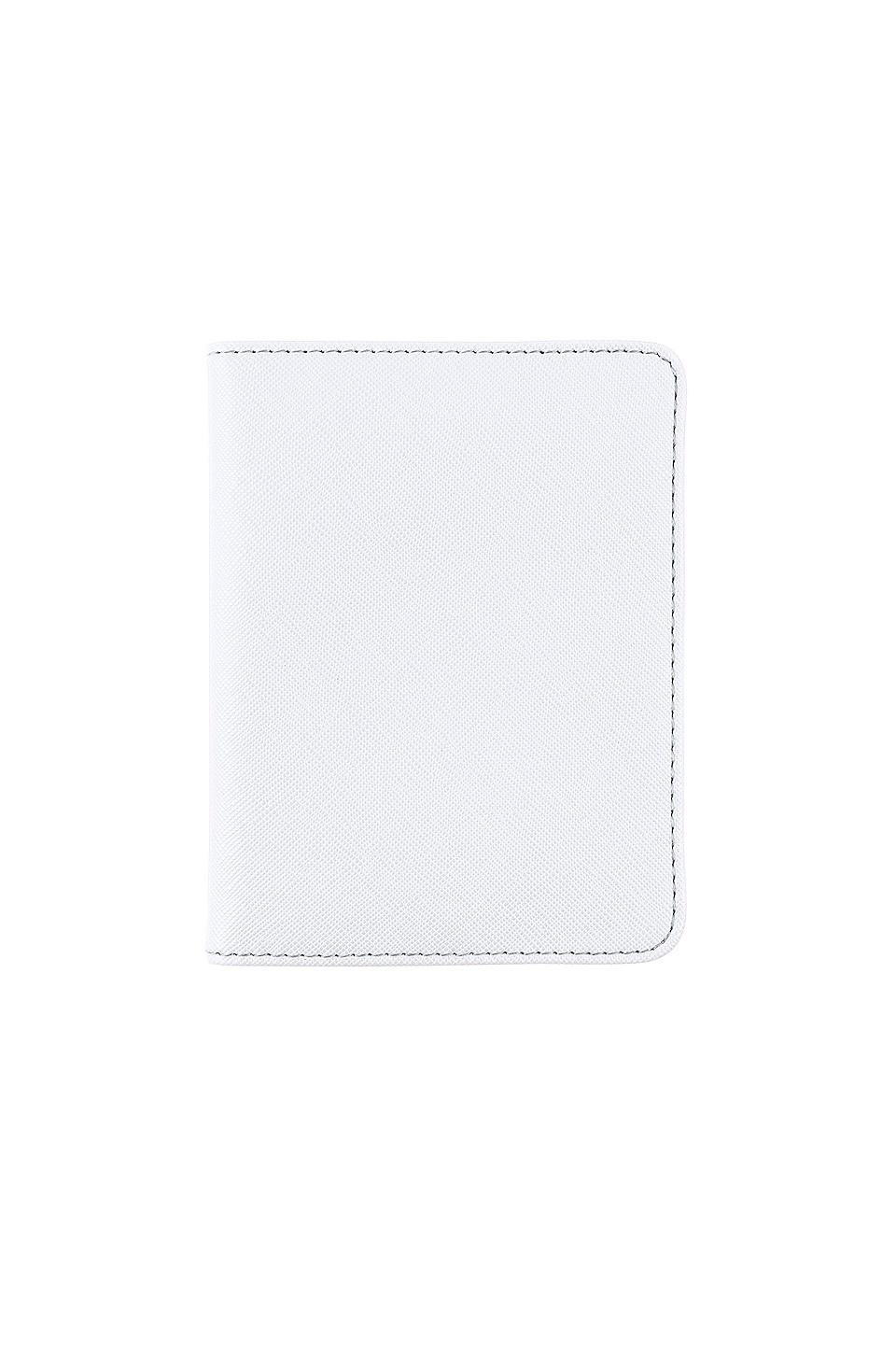 Stoney Clover Lane Textured Passport Case in Blanc by STONEY CLOVER LANE