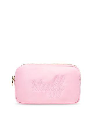 Stuff Embroidered Small Pouch by STONEY CLOVER LANE