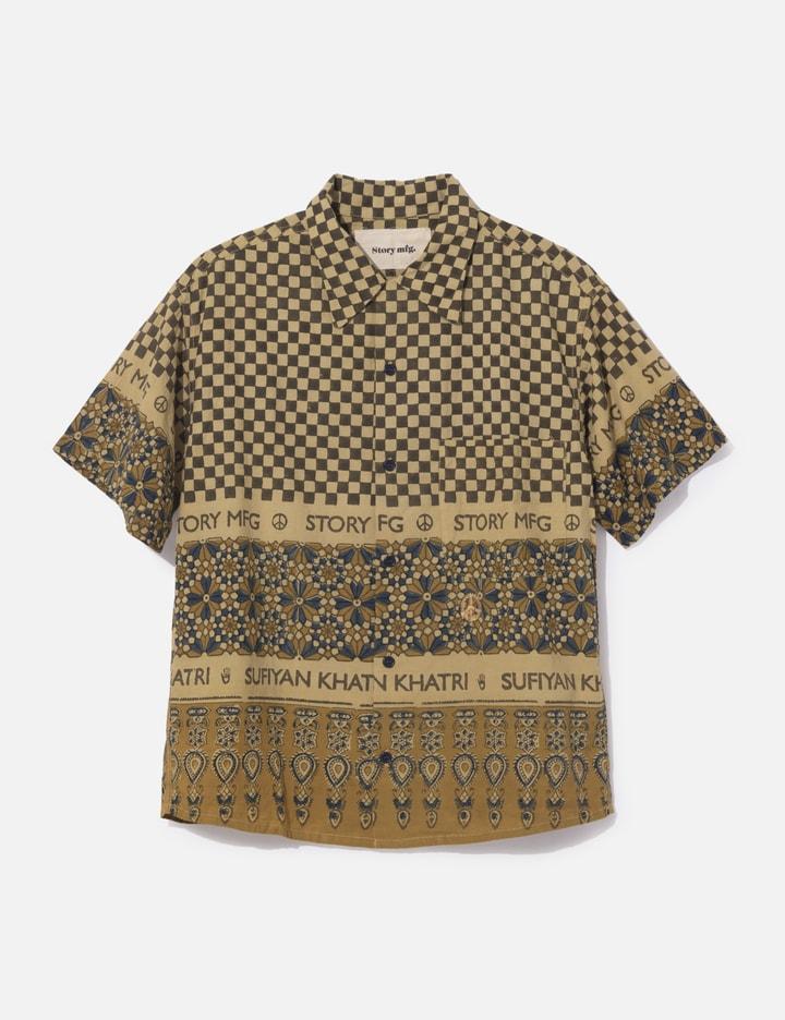 Checker Print Shirt by STORY MFG.