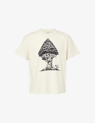 Grateful Short-Sleeve Cotton T-Shirt by STORY MFG.