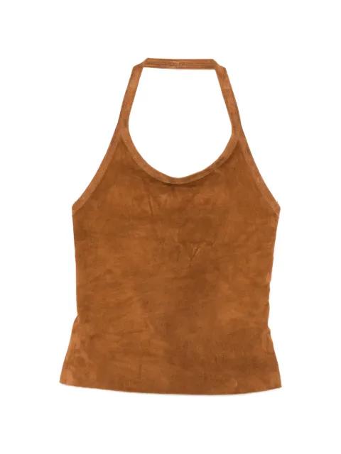 Cherry halterneck top by STOULS