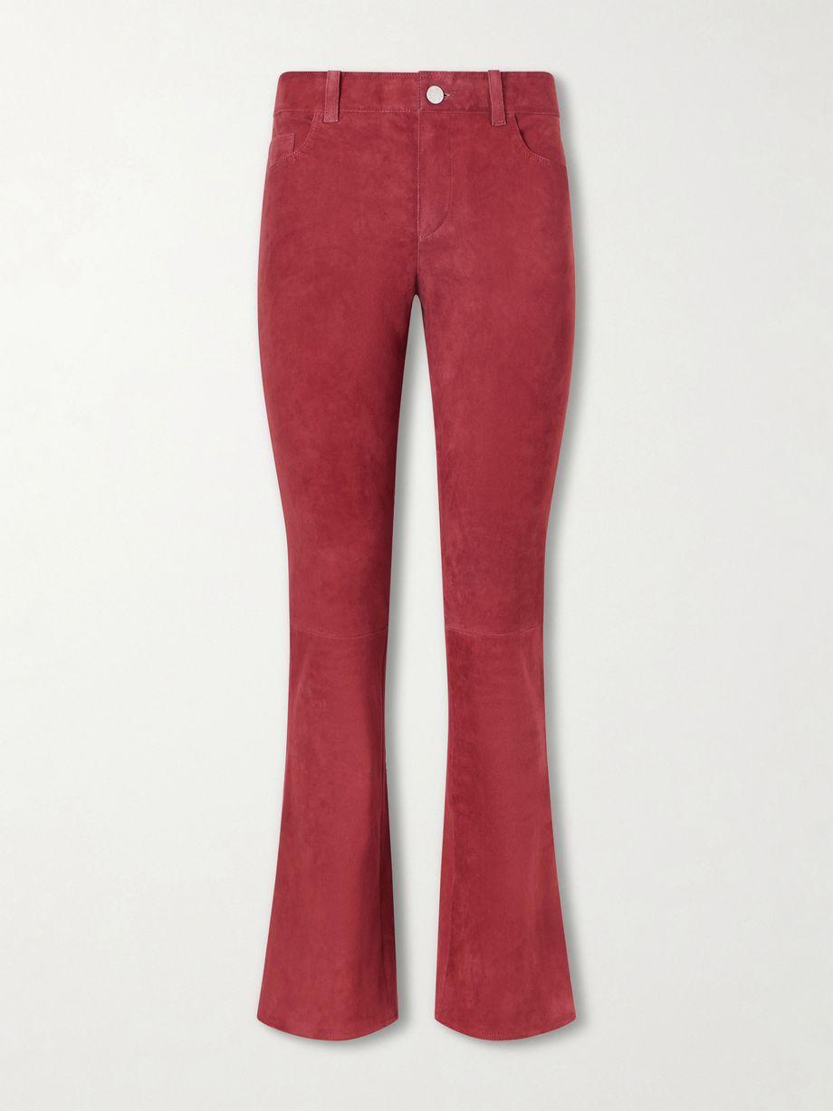 Dean suede flared pants by STOULS