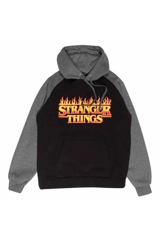 Flames Hoodie by STRANGER THINGS