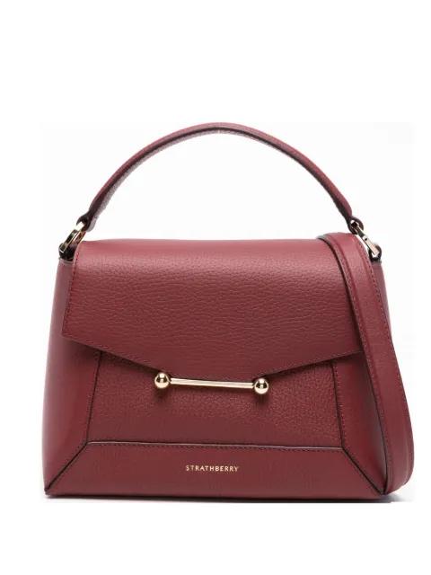 nano Mosaic top-handle bar-detail tote bag by STRATHBERRY