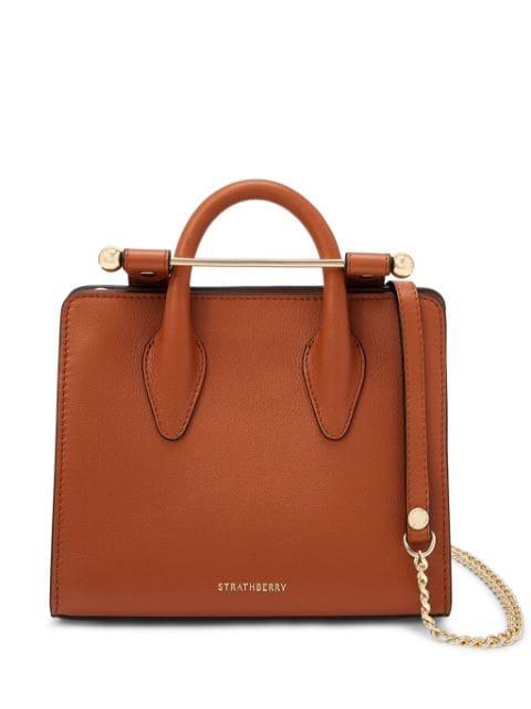 nano Strathberry leather tote bag by STRATHBERRY