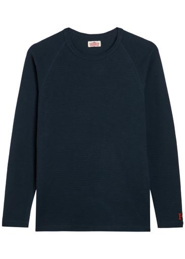 Ribbed stretch-cotton T-shirt by STRETCH FRAISE