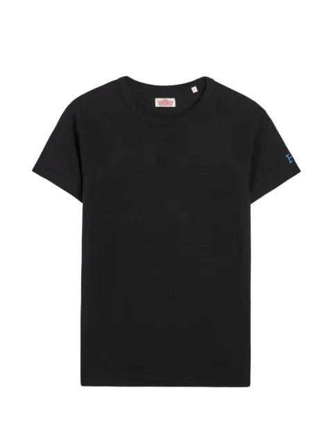 ribbed short-sleeve t-shirt by STRETCH FRAISE