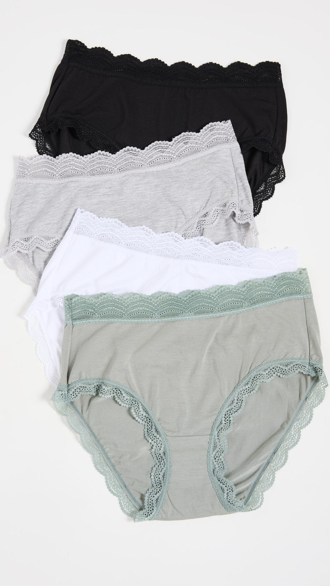 Basics Mix High Rise Box 4 Pack Set by STRIPE & STARE