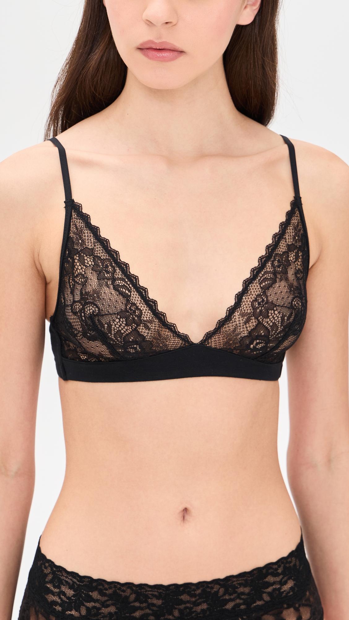 Eco Lace Non Pad Triangle Bra by STRIPE & STARE