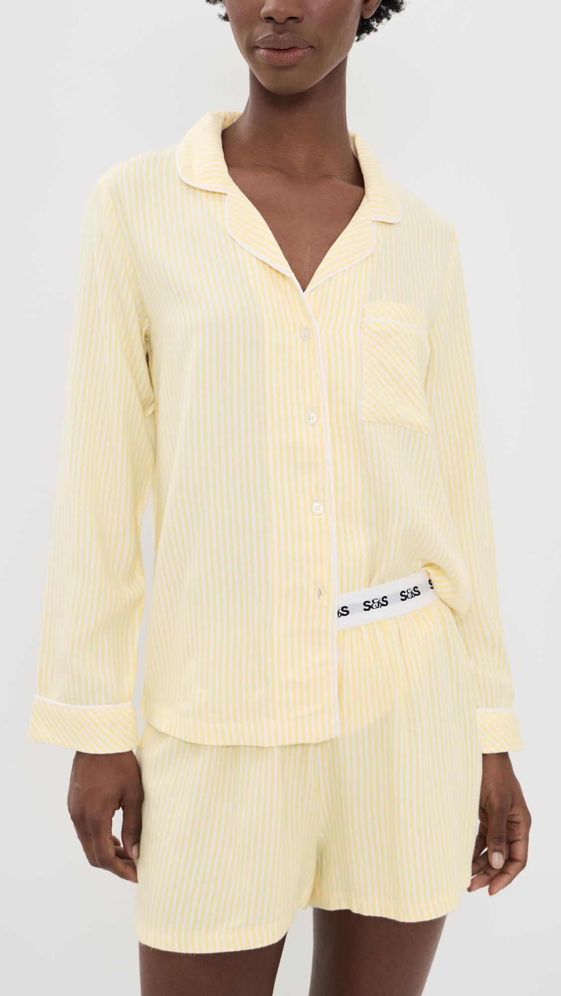 Ecovero Pajama Top by STRIPE & STARE
