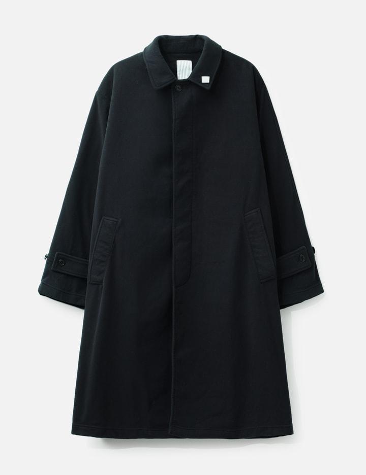 Super Big Polyesterong Coat by STRIPES FOR CREATIVE