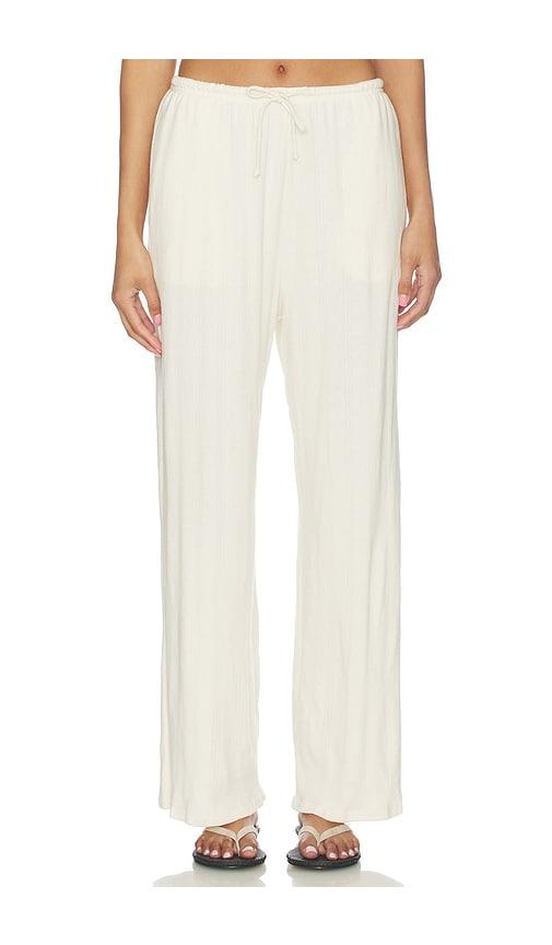 STRUT-THIS The Channing Jogger in Ivory by STRUT-THIS