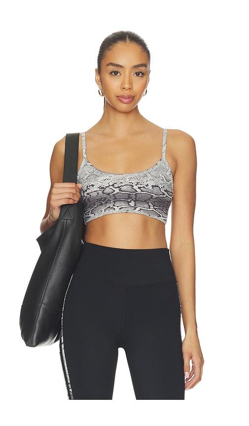 STRUT-THIS The Cher Sports Bra in Grey by STRUT-THIS