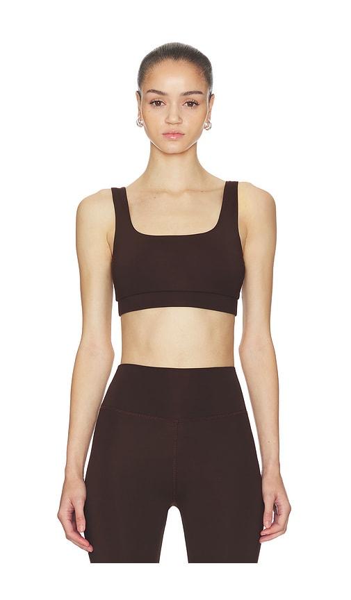 STRUT-THIS The Jolie Sports Bra in Brown by STRUT-THIS