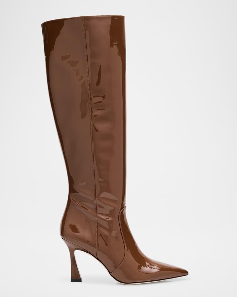 85mm Vinnie Leather Booties by STUART WEITZMAN