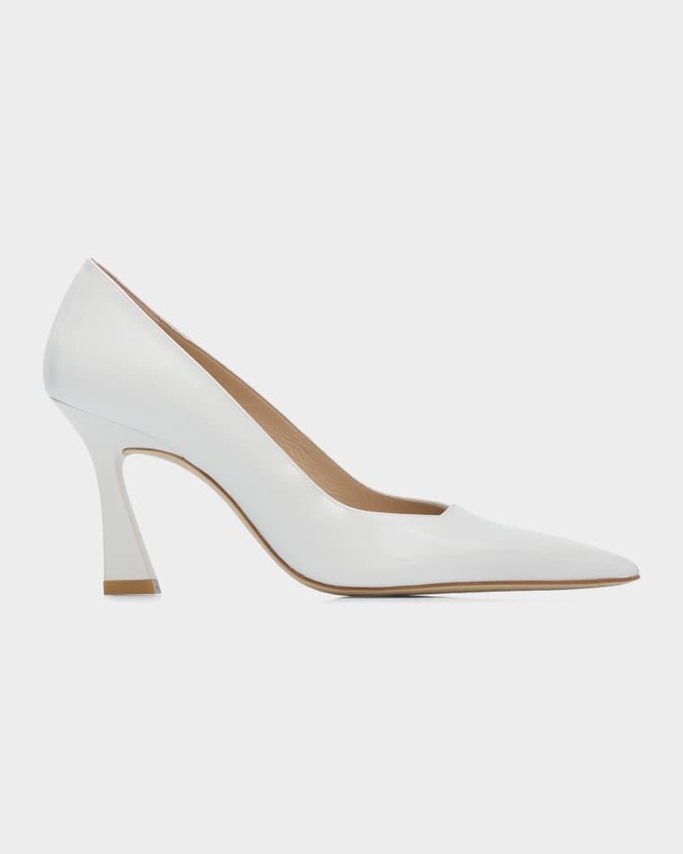 85mm Vinnie Patent Leather Pumps by STUART WEITZMAN