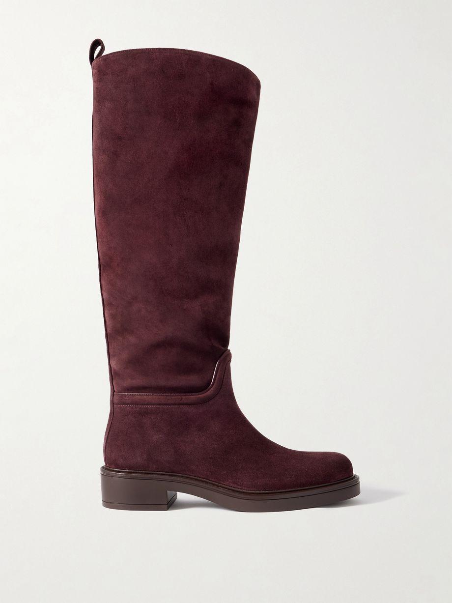 Celia suede knee boots by STUART WEITZMAN