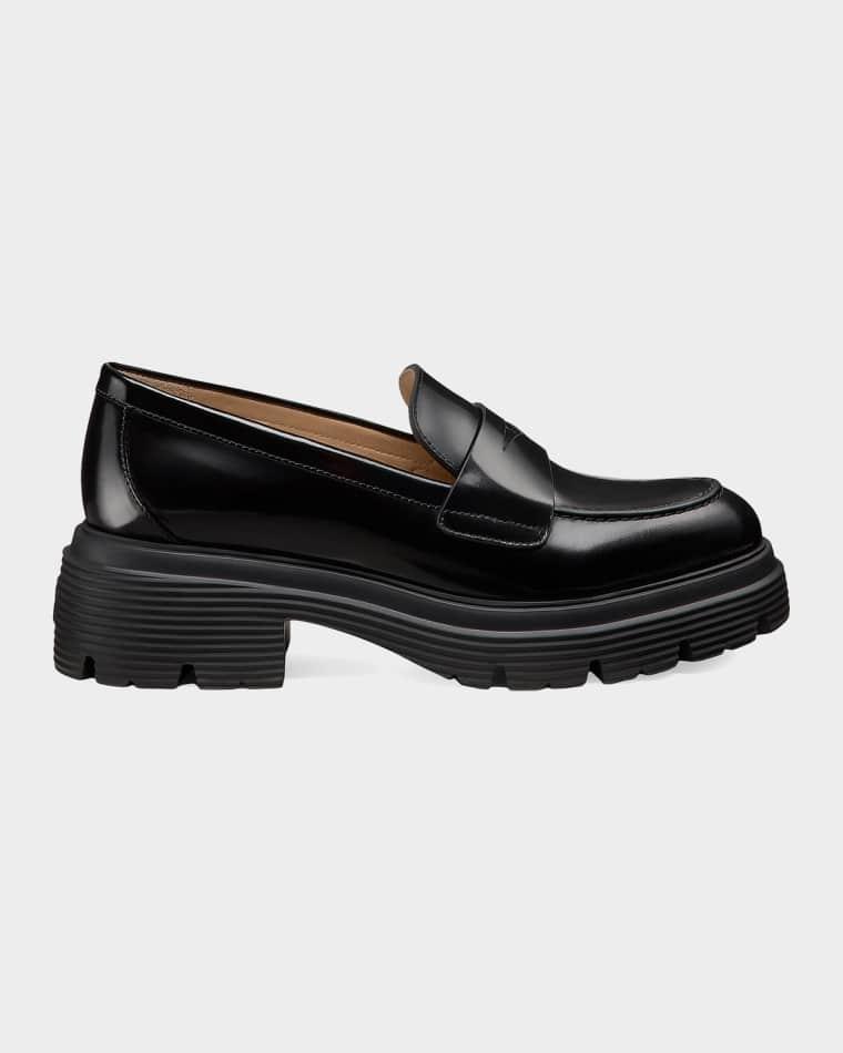 Hudson Lite Leather Loafers by STUART WEITZMAN