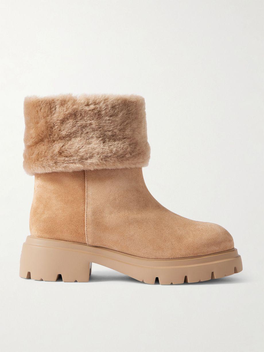 Hudson shearling ankle boots by STUART WEITZMAN