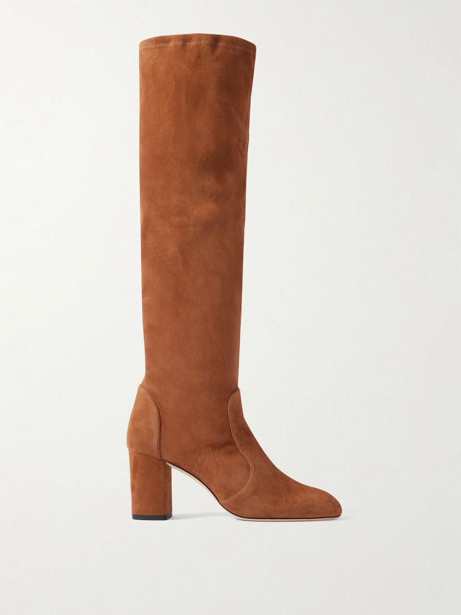Lucie suede knee boots by STUART WEITZMAN