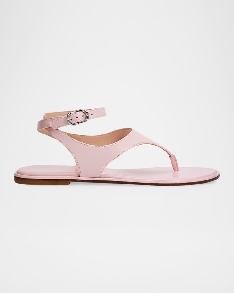 Marley Nappa Leather Flat Thong Sandals by STUART WEITZMAN