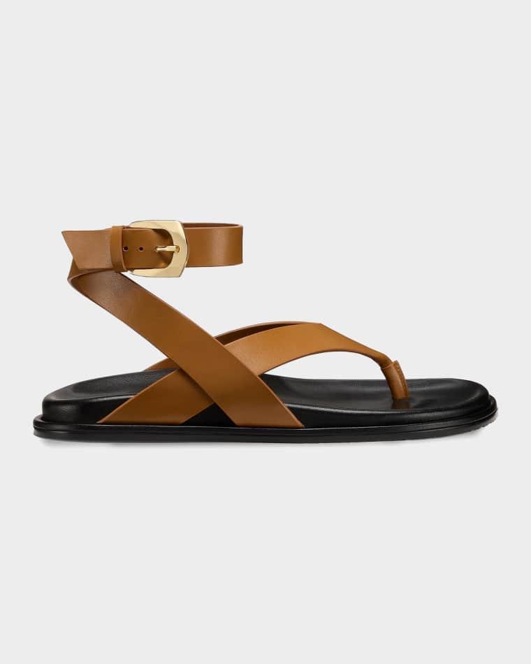MaryKate Leather Sandals by STUART WEITZMAN