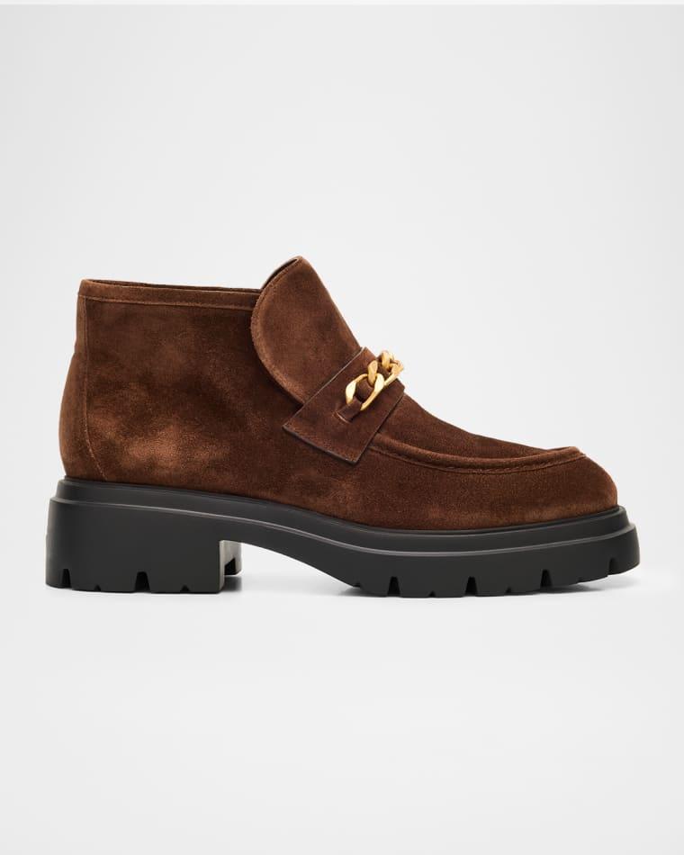 Soluxe Hudson Suede Chukka Booties by STUART WEITZMAN