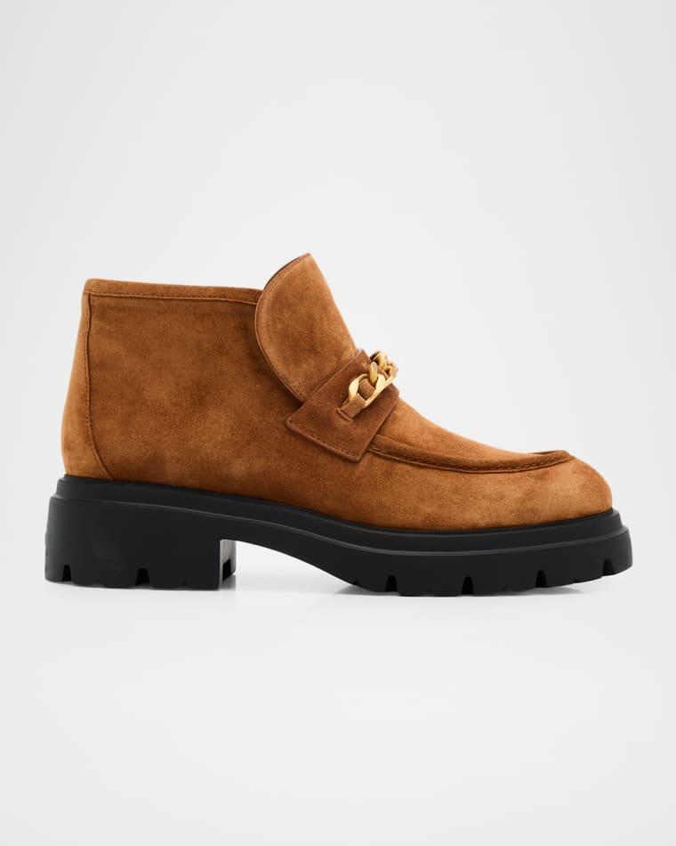 Soluxe Hudson Suede Chukka Booties by STUART WEITZMAN