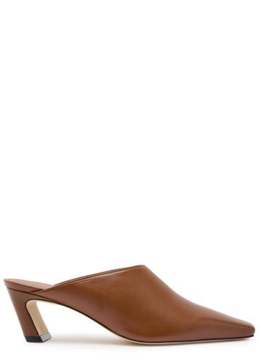 Stassi 50 leather mules by STUART WEITZMAN