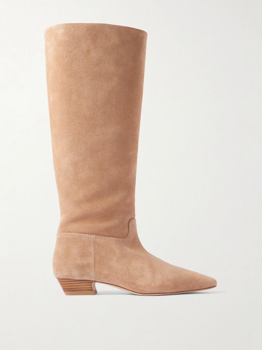 Stassi suede knee boots by STUART WEITZMAN