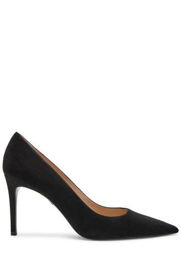 Stuart Power 85 suede pumps by STUART WEITZMAN