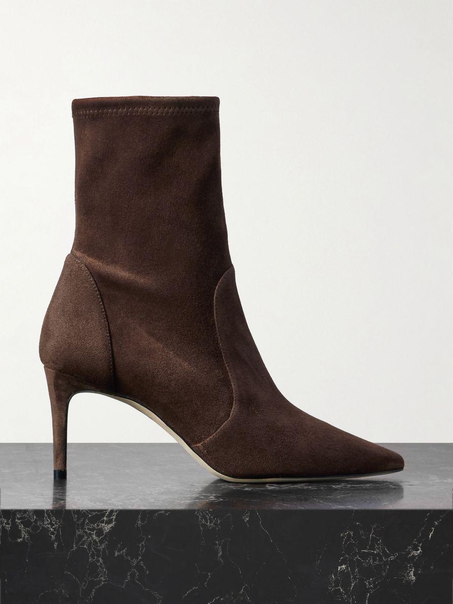 Stuart Power suede ankle boots by STUART WEITZMAN
