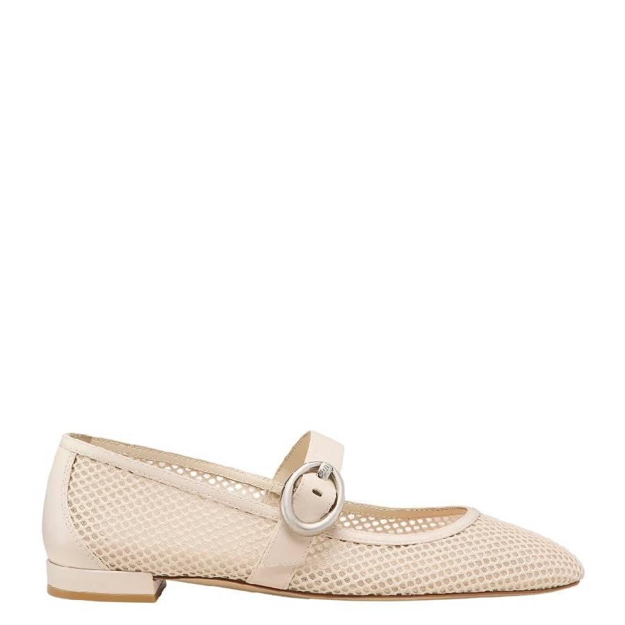 Stuart Weitzman Arabella Leather Mary Janes by STUART WEITZMAN