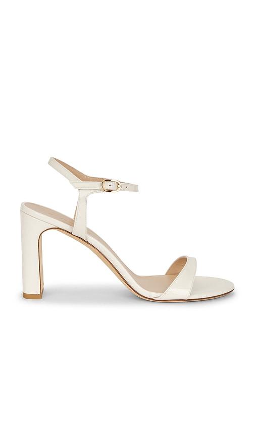 Stuart Weitzman Babette Sandal 85 in Cream by STUART WEITZMAN