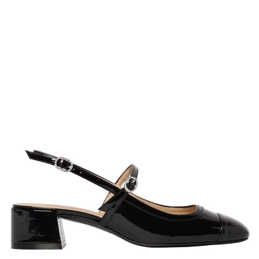 Stuart Weitzman Maeve Leather Mary Janes by STUART WEITZMAN