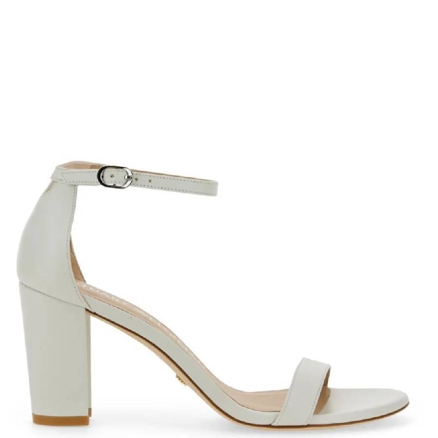 Stuart Weitzman Nearlynude Leather Sandals by STUART WEITZMAN