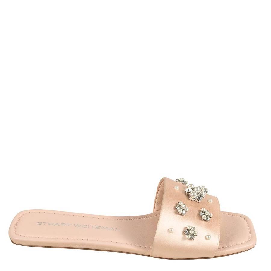 Stuart Weitzman Poppy Flat Slides by STUART WEITZMAN