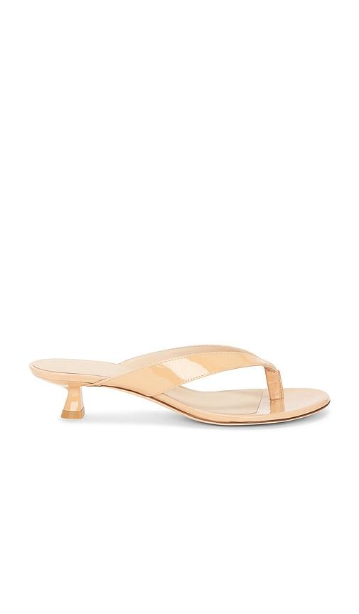Stuart Weitzman Rio Sleek Sandal 35 in Tan by STUART WEITZMAN